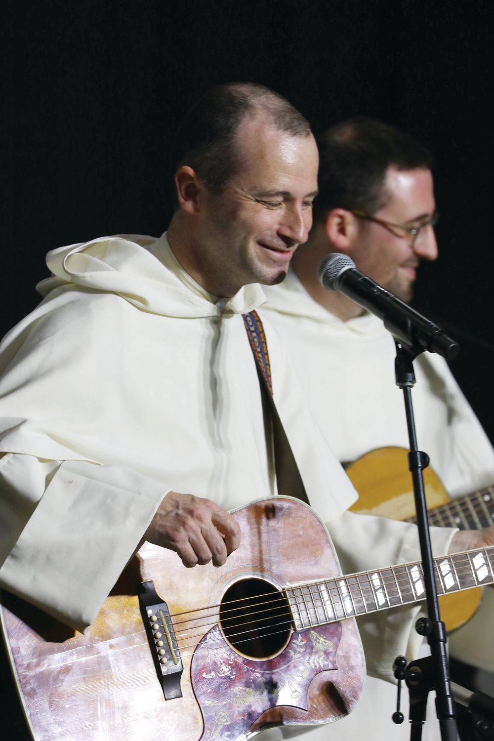 An Evening with The Hillbilly Thomists was held on Thursday, April 21, at Providence College as part of the continued celebration of the 150th anniversary of the Diocese of Providence.